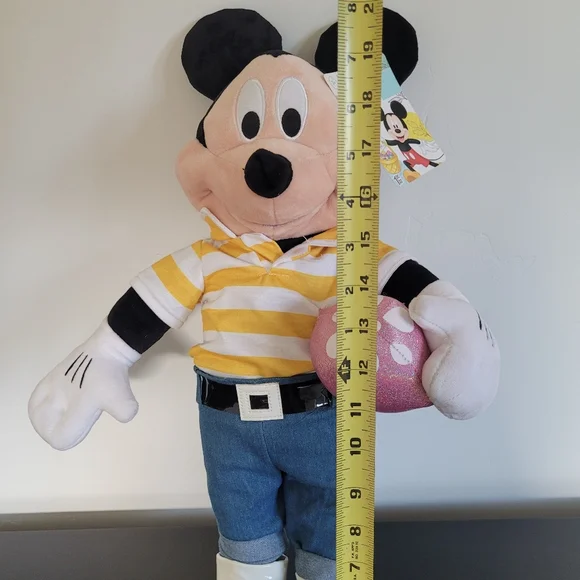 Easter Disney Mickey Mouse Door Greeter Plush NWT - Picture 5 of 5